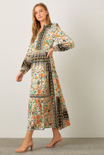 Load image into Gallery viewer, Freya Scarf Print Maxi Dress