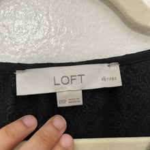 Load image into Gallery viewer, LOFT Petite Ruffled V-neck top | size XXSP