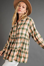Load image into Gallery viewer, Danielle Blush Green Top