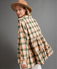 Load image into Gallery viewer, Danielle Blush Green Top