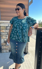 Load image into Gallery viewer, Mermaid Vintage Wash Denim Skirt