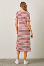 Load image into Gallery viewer, Marla Pink Striped Lounge Dress
