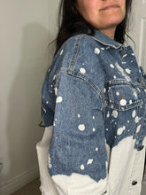 Load image into Gallery viewer, Jane Distressed Denim Jacket
